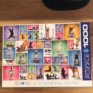 Eurographics Yoga Dogs 1000 piece Puzzle